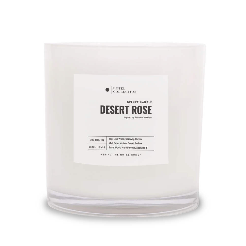 Vela de Lujo Desert Rose