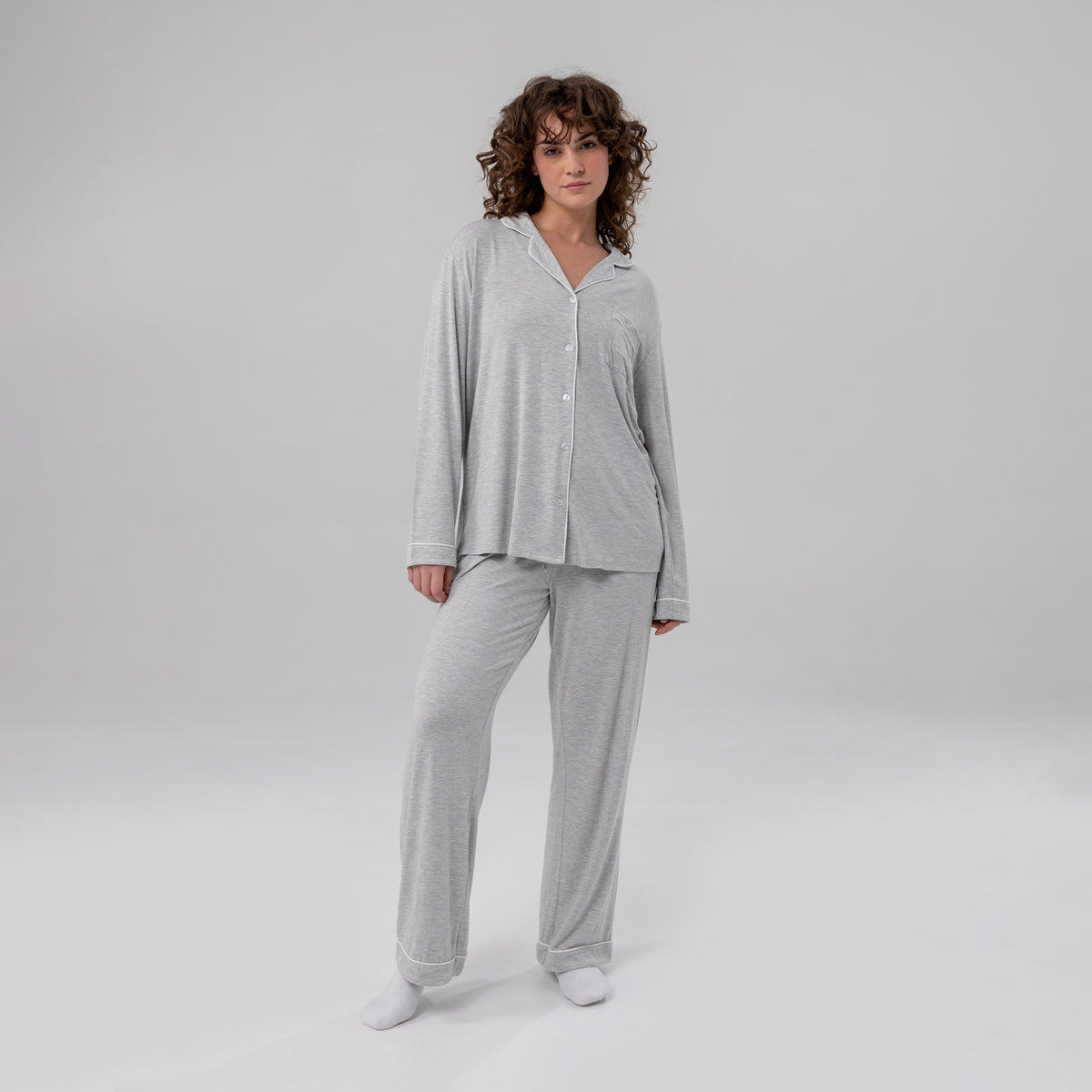 Women's Luxe Bamboo Long PJ Set